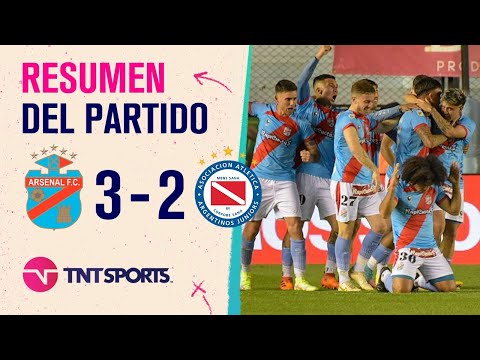 El #Bicho golpeó de entrada, pero el #Arse se llevó el triunfo | #Arsenal 3-2 #Argentinos | Resumen