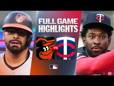 볼티모어 오리올스 vs 미네소타 트윈스: 공식 풀 경기 하이라이트 (8월 11) | 2026 MLB 시즌
