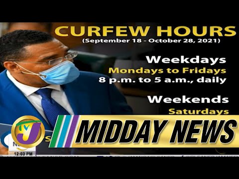 Revised Covid Measures in Jamaica | Covid Death Backlog Concerns | TVJ Midday News - Sept 16 2021