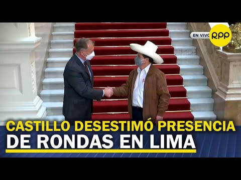 Jorge Muñoz: “el pdte. Castillo me aseguró que no habrán rondas en Lima metropolitana”