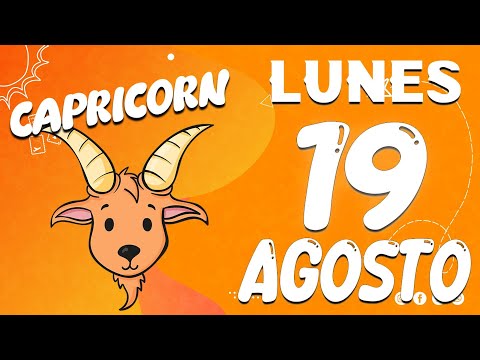 UNA SUMA IMPORTANTE DE DINERO LLEGARÁ A TI?? Capricornio  Diario  Horoscopo 19 De agosto 2024