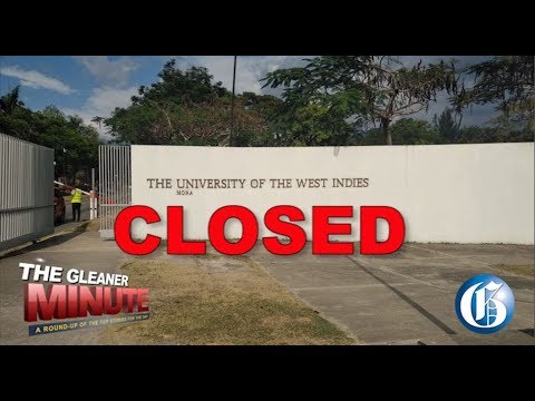 THE GLEANER MINUTE: Schools closed amid COVID-19...Caymanas racing suspended...Pearnel Jnr sworn in