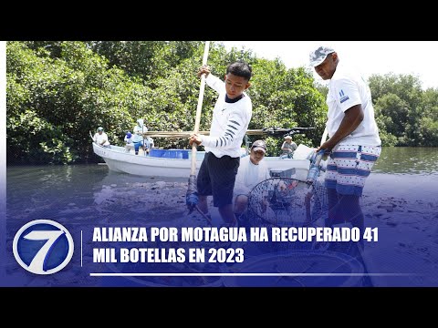 Alianza por Motagua ha recuperado 41 mil botellas en 2023