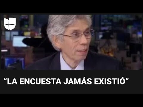 Daniel Coronell habla sobre la falsa encuesta de preferencia electoral en Venezuela