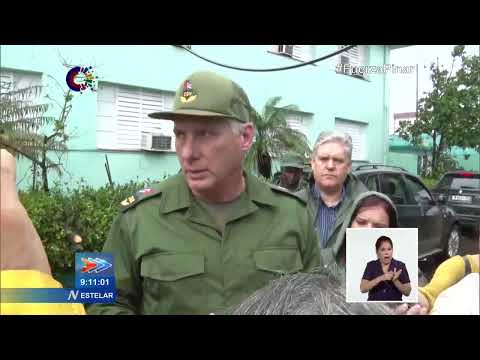Presidente de Cuba reconoció la labor de la prensa cubana en su función de informar a la población