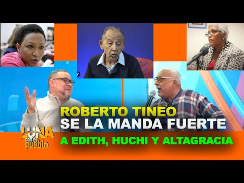 Roberto Tineo desenmascaró a Huchi Lora, Edith Febles y Altagracia Salazar con Punta Catalina
