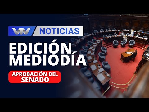 Edición Mediodía 22/11 | Senado aprobó venia para la presidenta del Codicen, Virginia Cáceres