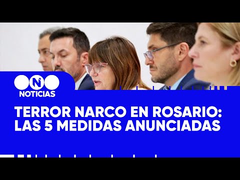TERROR NARCO en ROSARIO: las MEDIDAS del COMITÉ de CRISIS - Telefe Noticias