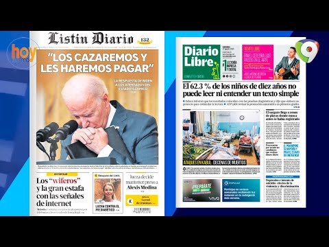 Titulares prensa dominicana viernes 27AGO | Hoy Mismo