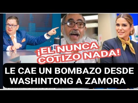 SIGUE EL ESCANDALO DE LA PENSION DE ZAMORA DESDE WASHITONG LO DESENMASCARAN!