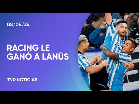 Racing le ganó a Lanús y se acercó a los cuatro primeros de su zona