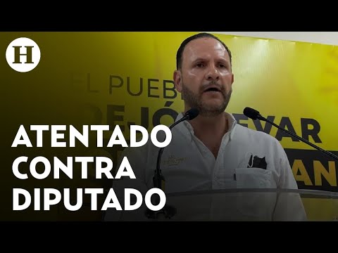 Diputado federal del PRD, Mauricio Prieto, es víctima de ataque armado en Michoacán