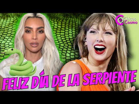 LA DISPUTA ENTRE TAYLOR SWIFT Y KIM KARDASHIAN SE REAVIVA CON EL DI?A NACIONAL DE LA SERPIENTE