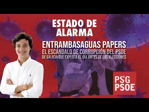 El ESCÁNDALO de CORRUPCIÓN del PSOE de Galicia que EXPLOTA días ANTES de las ELECCIONES