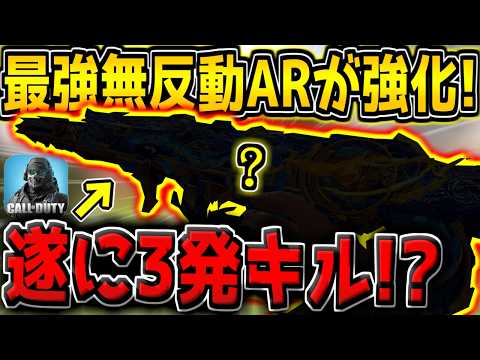 【CODM】遂に3発キル追加キター!最強無反動ARが何故か強化されてしまった件について【CODモバイル】