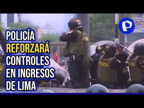 'Toma de Lima': Vicente Romero da detalles sobre medidas de seguridad ante manifestaciones