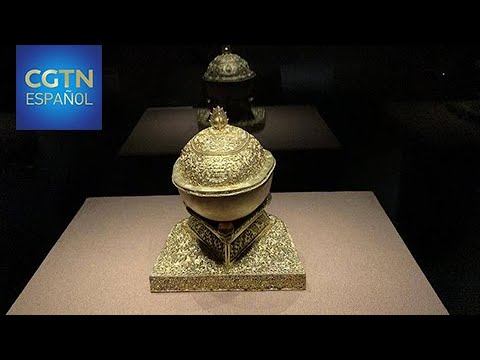 Museo del Palacio Imperial de Beijing expone una colección de objetos rituales del budismo tibetano