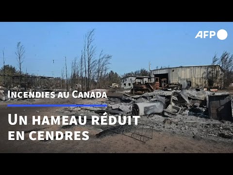 Incendies au Canada: le hameau d'Enterprise réduit en cendres | AFP Images
