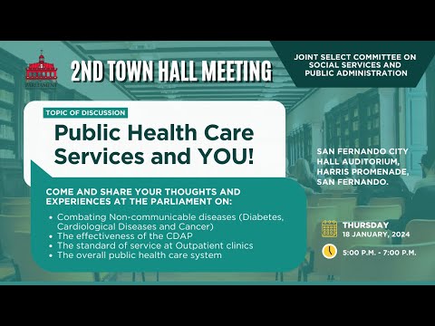2nd TOWN HALL MEETING - Public Health Care Services and YOU! - JSC SSPA - January 18, 2024