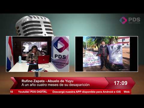 Entrevista - Rufino Zapata - Abuelo de Yuyu - A un año cuatro meses de su desaparición