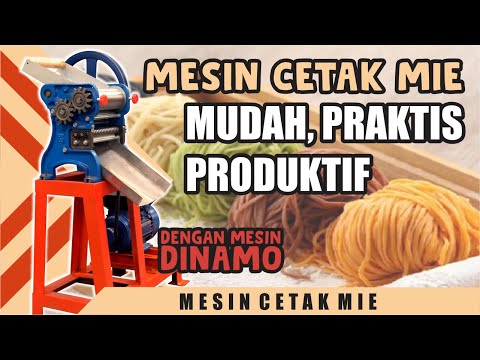 Peluang Usaha Mie | Mesin Pencetak Mie Efisien