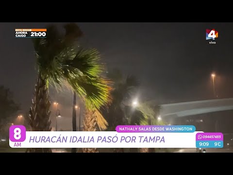 8AM - Huracán Idalia pasó por Tampa