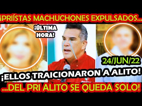 ELLOS TRAICIONARON A ALITO ¡ PRIISTAS MACHUCHONES EXPULSADOS DEL PARTIDO ALITO SE VA QUEDANDO SOLO !