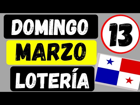 Resultados Sorteo Loteria Domingo 13 Marzo 2022 Loteria Nacional d Panama Dominical Que Jugo En Vivo