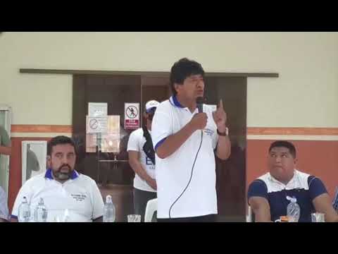 EVO MORALES LA DER3CHA QUIERE EL PODER POLÍTICO PARA PRIV4TIZAR LOS RECURSO DEL PAÍS..