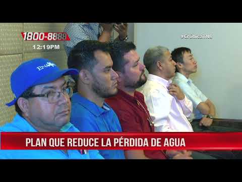 Proyectan reducir la pérdida de agua no facturada en Managua - Nicaragua