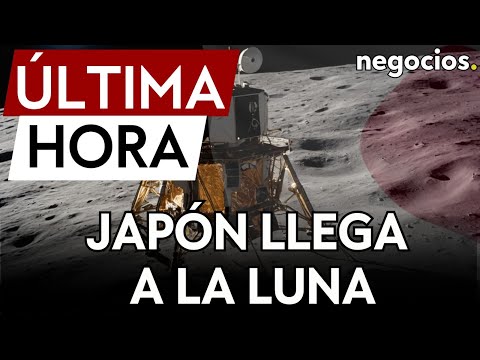 Japón, quinto país en aterrizar en la Luna: toca suelo la nave espacial que se lanzó en septiembre