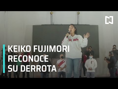 Keiko Fujimori dio a conocer que reconocerá los resultados de las elecciones - Las Noticias