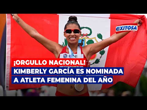 ¡Orgullo nacional! Kimberly García es nominada a atleta femenina del año
