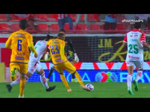 Gol de Luis Quiñones | Necaxa 0-3 Tigres | Liga BBVA MX - Apertura 2023 - Jornada 4