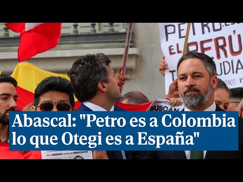 Abascal: Petro es a Colombia lo que Otegi es a España