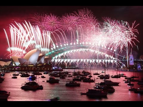 Espectaculares shows de luces y pirotecnia en todo el mundo para celebrar año nuevo