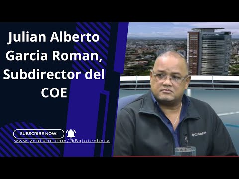 Julian Alberto Garcia Roman, Subdirector del Centro Operaciones de Emergencias