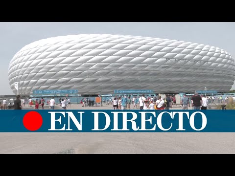 DIRECTO | Los aficionados se reúnen en Múnich para el partido de la Eurocopa entre Portugal y Aleman