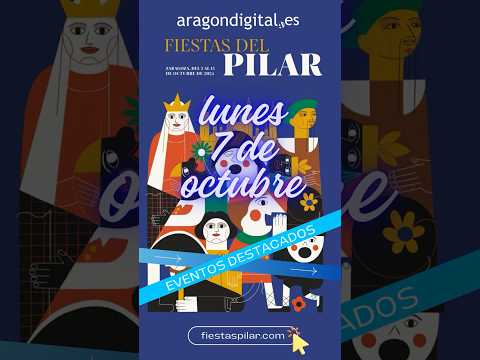 Fiestas del Pilar 2024. Lunes 7 de octubre: Conciertos y Espectáculos en las Ferias