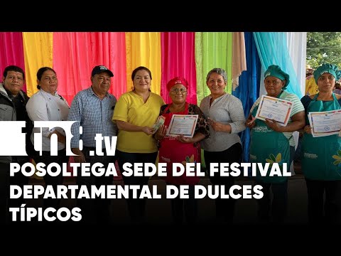 Realizan festival departamental de dulces típicos en Posoltega, Chinandega - Nicaragua