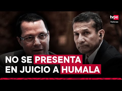 Ollanta Humala: Jorge Barta no declara en juicio oral contra expresidente