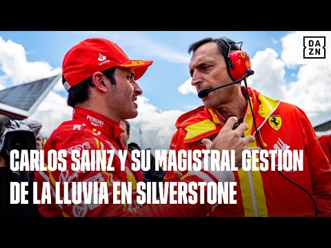 Carlos Sainz, el alumno más listo de la clase en Silverstone con su faceta de meteorólogo #CódigoF1