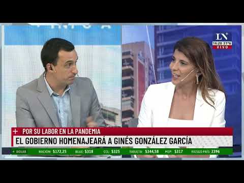 El gobierno homenajeará a Ginés González García por su labor en la pandemia