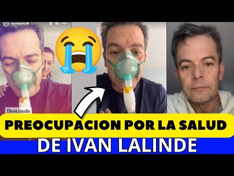 Preocupa la salud del presentador Ivan Lalinde (Aparecio muy demacrado y usando mascara de oxigeno)