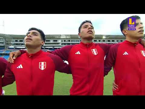 Perú vs. Paraguay: Los jóvenes seleccionados entonaron con orgullo nuestro himno nacional