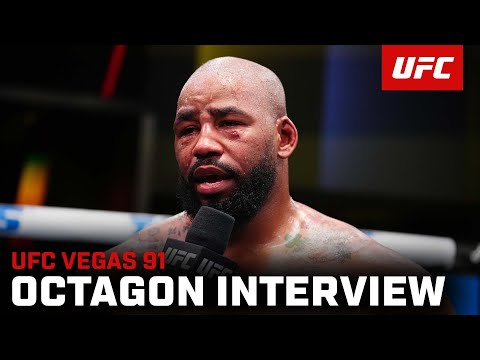 DonTale Mayes Octagon Interview | UFC Vegas 91