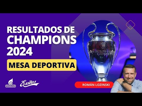 Mesa Deportivo sobre los resultados de la Champions 2024 con Alex Candal y Luis Carlos Calatrava