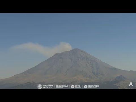 #Popocatépetl | Continúa subiendo la actividad del #Volcán