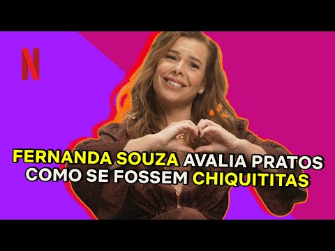 Fernanda Souza julga pratos como se fossem Chiquititas | Netflix Brasil