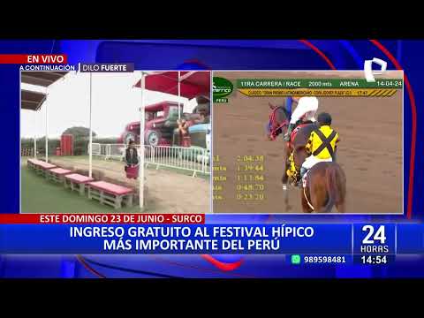 Festival Hípico en Monterrico: carrera de caballos y diversión para toda la familia gratis